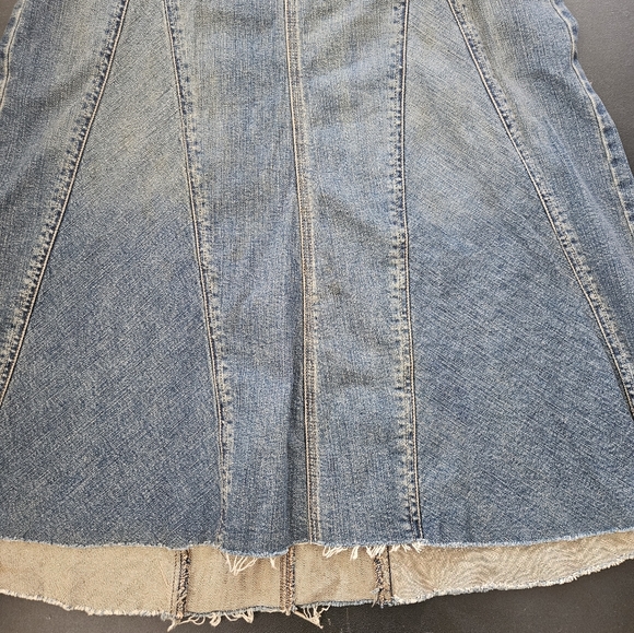 Vintage - Special Edition Old Navy Ultra Low Waist Jean Skirt - NWOT - Size 10 - Picture 7 of 13